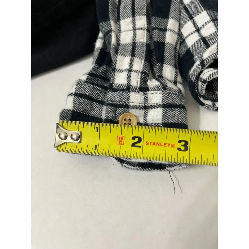 Boys Size 4/4T Outfit Brooklyn Boys Plaid Shirt Copper Denim Black Jeans